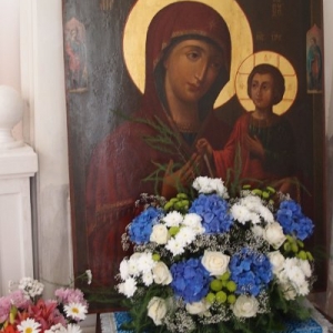 Празднование иконы Божией Матери, именуемой "Троеручица" 2012